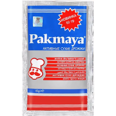 Pakmaya Актив кургак ачыткы 60гр